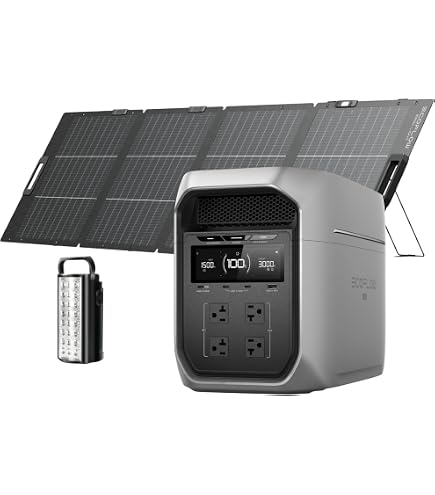 Amazon.co.jp: EcoFlow ポータブル電源 DELTA 3 Max 2048Wh + 収納